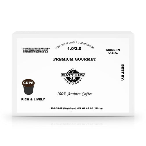 12 Pack Single Serve Coffee